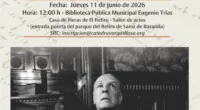 INVITACIÓN a la inauguración de la exposición "Borges. Años de explendor literario"